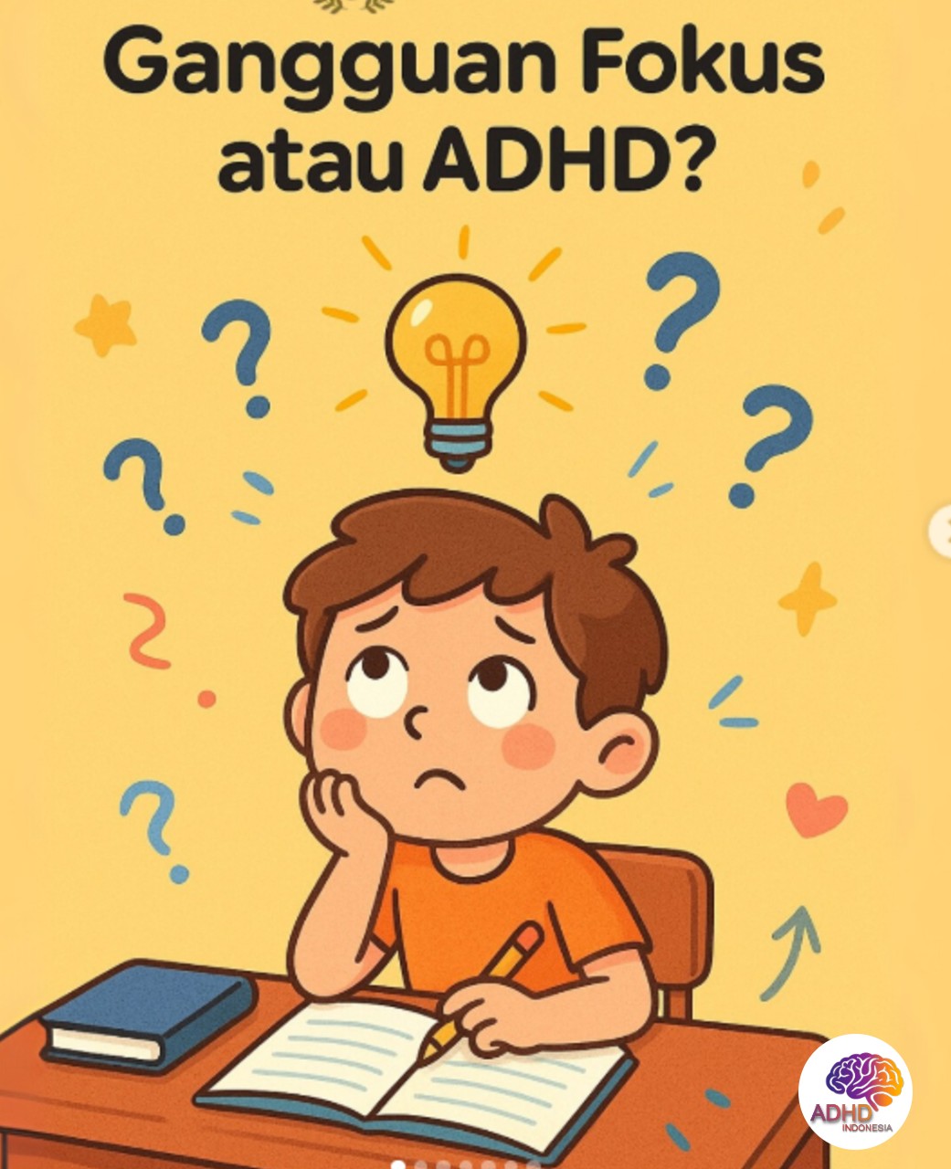 ADHD dan Kesulitan Fokus Anak: Edukasi untuk Keluarga di Kabupaten Gowa