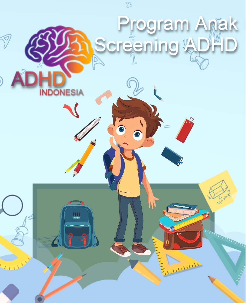 Program ADHD Indonesia Kabupaten Gowa Screening ADHD Non-Diagnostik